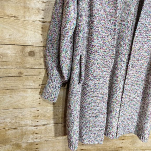 Vintage Multi-Color Long Sweater - Picture 7 of 10